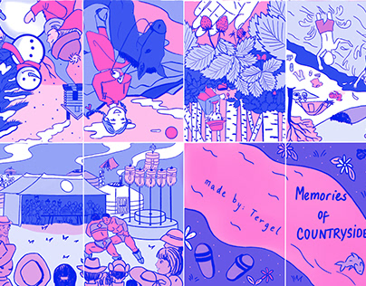 Memories of Countryside - Zine Project