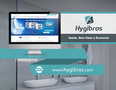 Web Design | Website Hygibras (Limpeza Profissional)