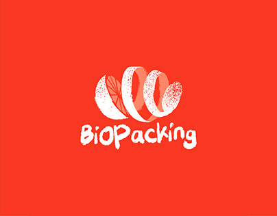 BIOPACKING logo design