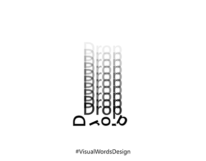 #Drop #VisualWordsDesign