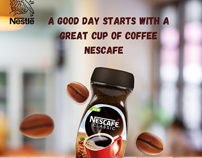 Nestle coffee (graphic design)