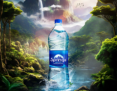 Springs Water Bottle AD