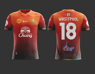 Sukhothai FC : Home Jerseys Concept :: Burn it All!