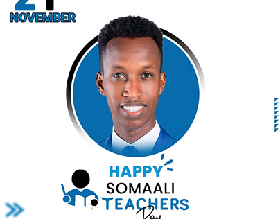 Happy Somali Teacher's Day 21-Nov