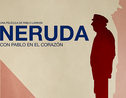 Afiche película Neruda