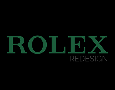 Rolex Watch Website Redesign