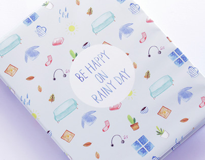 "Be Happy on Rainy Day" . Design for Bantex Indonesia