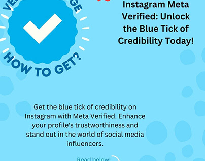 Instagram Meta Verified: Unlock the Blue Tick
