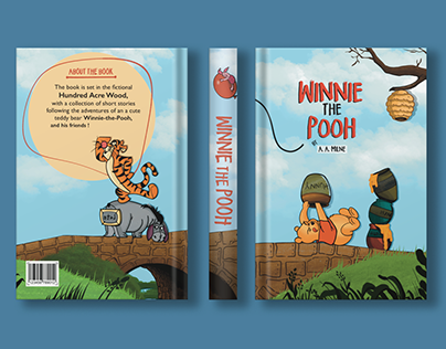 Winnie - The Pooh // Book Cover Deisgn