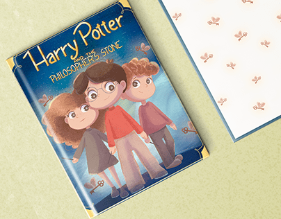 Harry Potter and the Philosopher's Stone- Book Cover