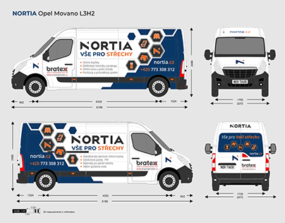 NORTIA Opel Movano - Car ad design