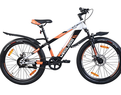 Mountain Cycle with Gear, Disc Brake & Full Suspension