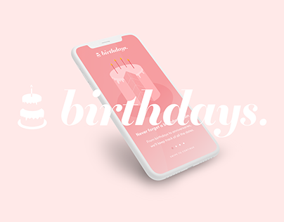 Birthdays | App Design