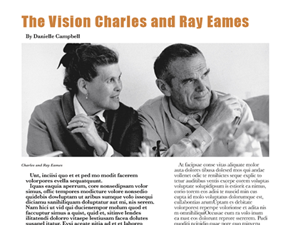 Magazine - Charles and Ray Eames