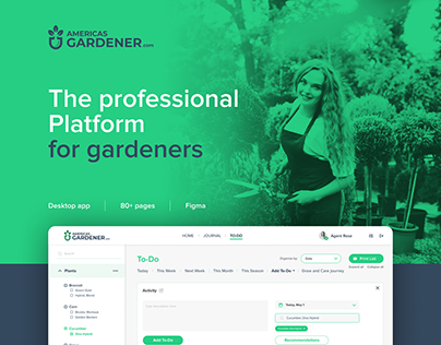 America's Gardener Web Application