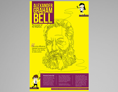 Alexander Graham Bell Poster Design