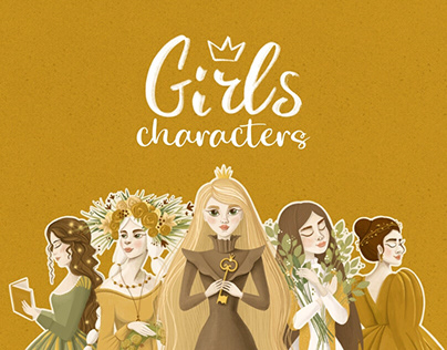 Girls characters