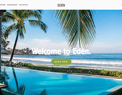 Hacienda Edén - Website Development