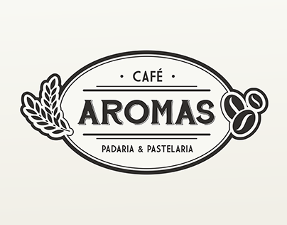 Café Aromas | Padaria & Pastelaria - Graphic Design
