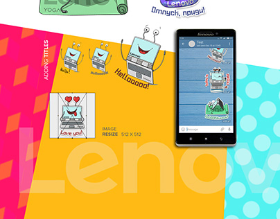 Lenovo Telegram Stickers