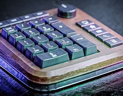 Old Numeric Keypad