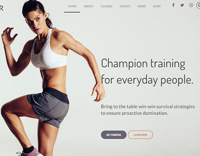 Fitness Club – Health & Fitness WordPress Theme