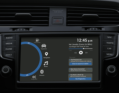 Daily UI #034 - Car Interface