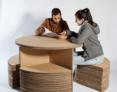 Recyclable PLV table (EASD Soria)