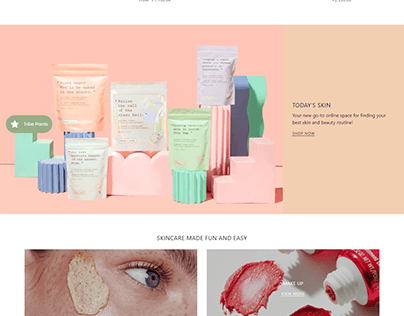 Beauty Product website | Foysal Sadi