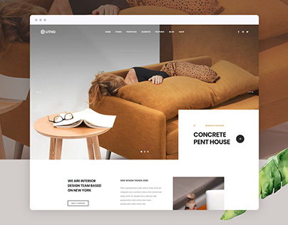 Litho - Elementor WordPress Theme - Interior Design