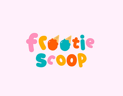 Frootie Scoop Branding | Ice Cream Branding