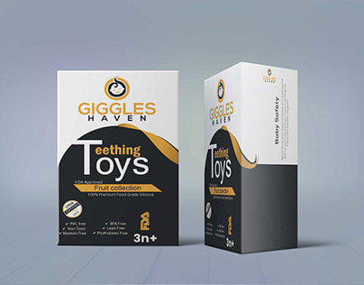 TEETHING TOYS BOX AND PACKAGING