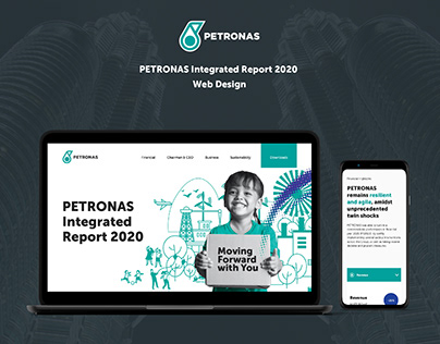PETRONAS Integrated Report 2020 | Web Design