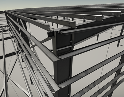~100 Tons of Detailing by Tekla Structures