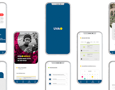 Aplicativo UVA Mobile | Redesign