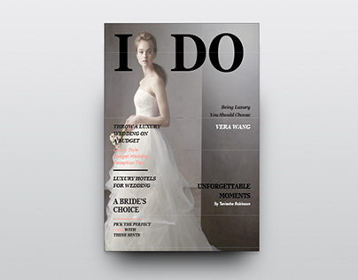 I DO | Wedding Magazine Design