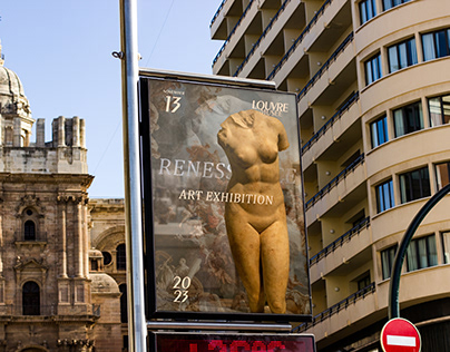 Renessance art exhibition poster