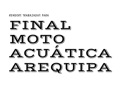 Project thumbnail - Renders Final de Moto Acuática Arequipa