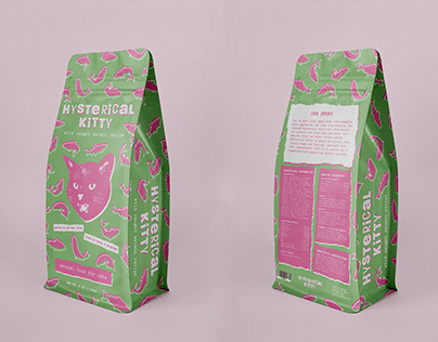 Cat Food Packaging: Hysterical Kitty