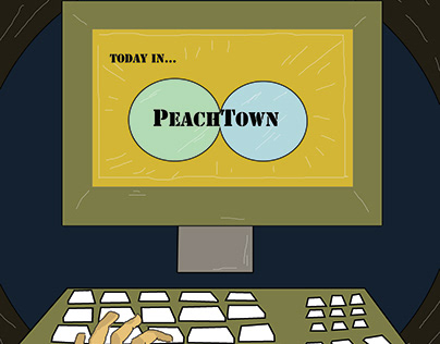 PeachTown intro animation