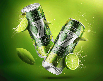 Soft drinks and soda can ads