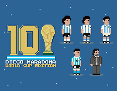 Maradona WC Edition | PIXEL ART