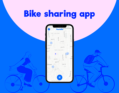 Mobile app design | Bike sharing app