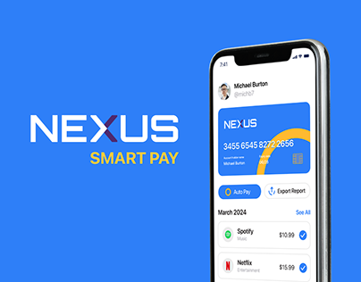 Project thumbnail - Nexus Payment App | Branding + UI Design