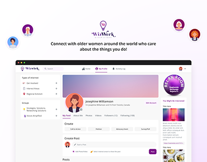 WizWork - Web and Mobile App