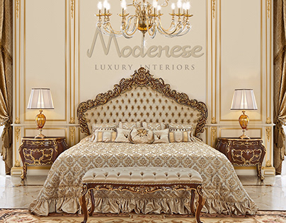 Luxury Classic Bedroom Design by Modenese Interiors