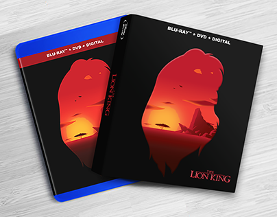 The Lion King Blu-Ray Cover Mockup