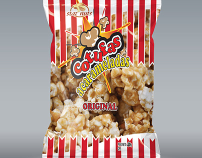 Caramel Pop Corn Packaging