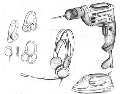 Detailed out sketches