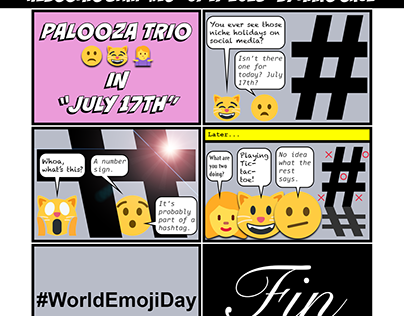 Emoji Palooza: Webcomic Strip #19 (07/17/2023)